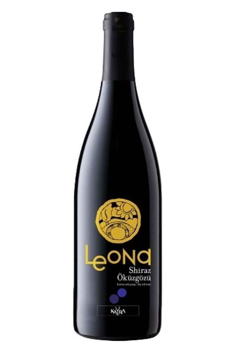 Leona Shiraz-Öküzgözü şişesi