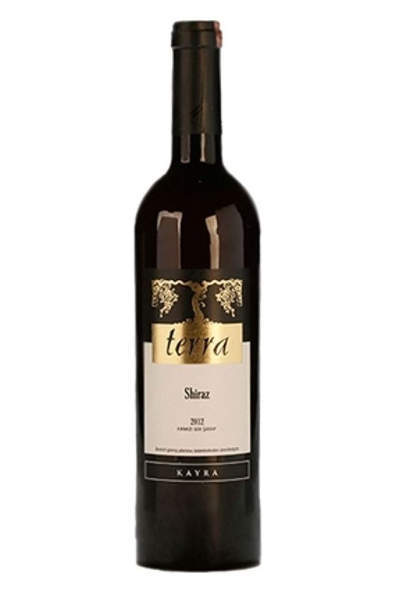 Terra Shiraz şişesi