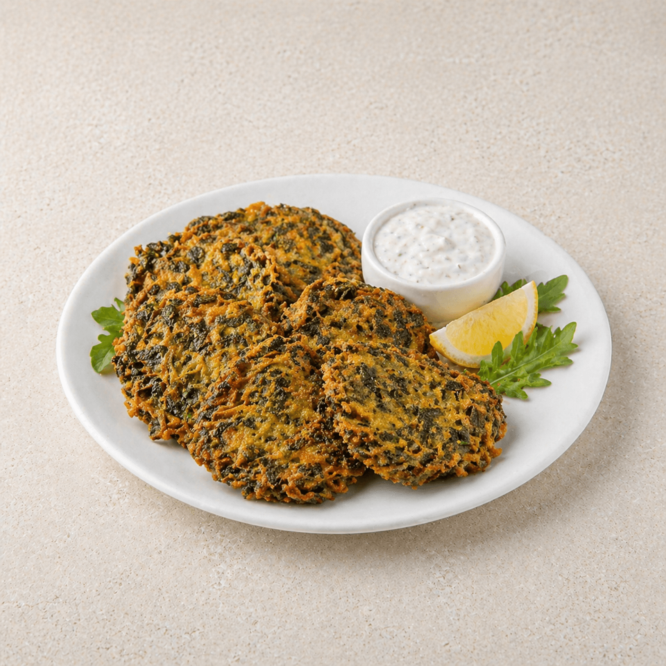 Otlu Mücver Köftesi